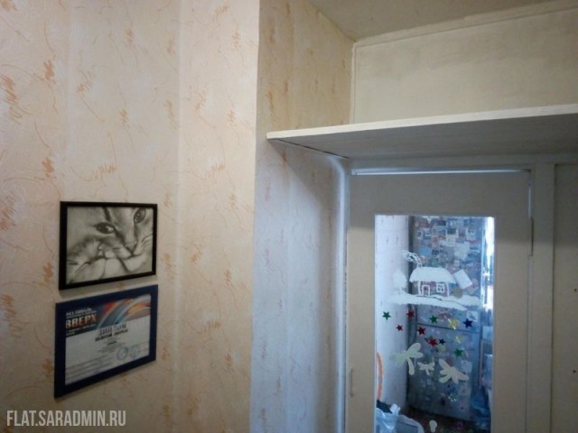 Продается 1-комнатная квартира в Саратове на Уфимцева, 6 - Коридор с антресолями